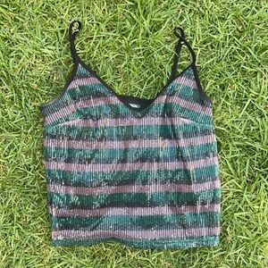 rhinestone tank top